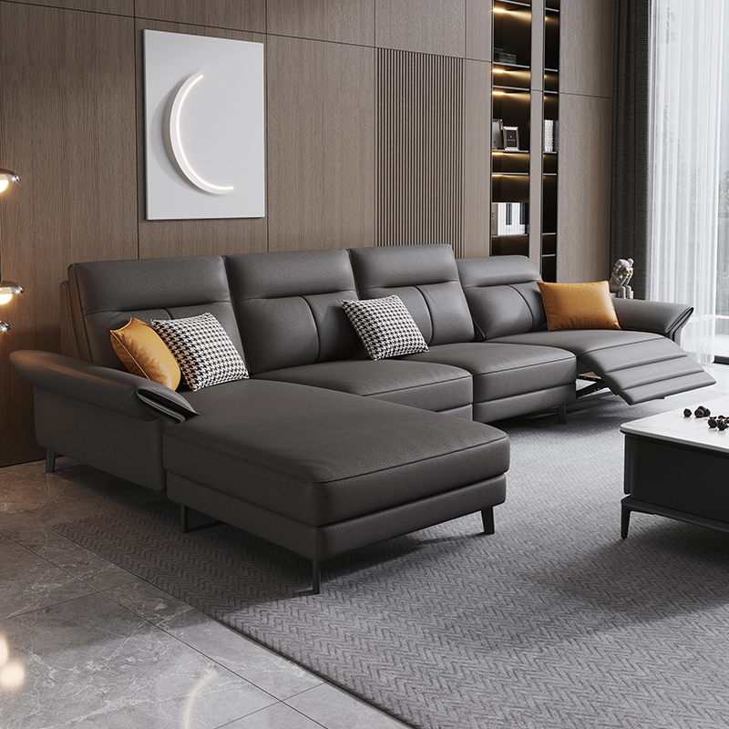 家具家居沙发现代简约大小户型意式极简沙发简欧风格免洗双人贵妃乳胶