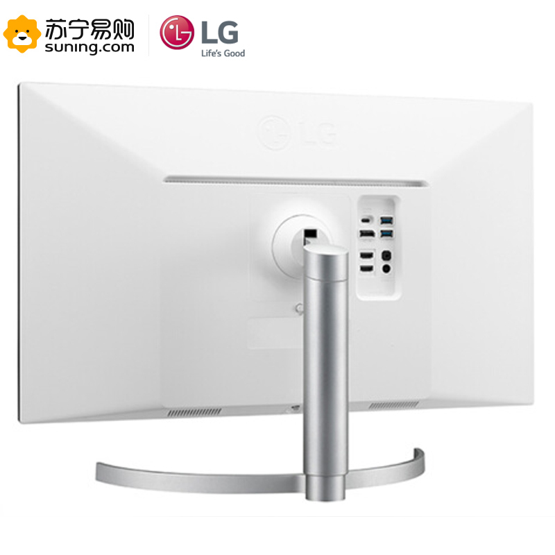 LG 27UK850 27英寸HDR10 UHD 4K超高清 IPS硬屏 带音箱99% sRGB旋转升降底座 Type-C接口 三面微边框电脑液晶显示器