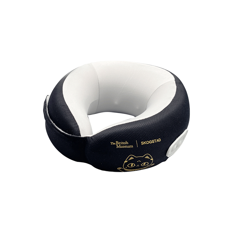 思嘉思达 仿真人 颈椎按摩枕 大英联名颈椎按摩枕 枕颈椎按摩器按摩仪 SKD-A1009!