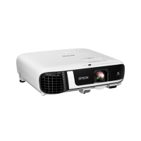爱普生(EPSON)CB-W52商务办公投影机 教学会议内置无线投影 家用高清高亮投影仪(4000流明 1280×800宽屏分辨率)标配