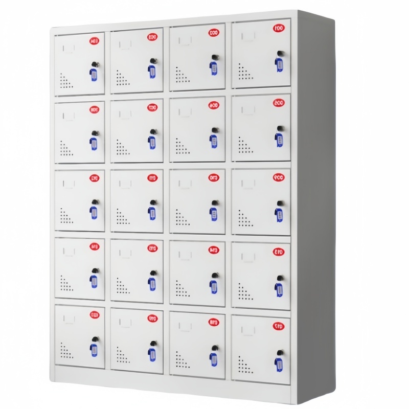 攸形工具充电柜20门113*35*145cm台高清大图