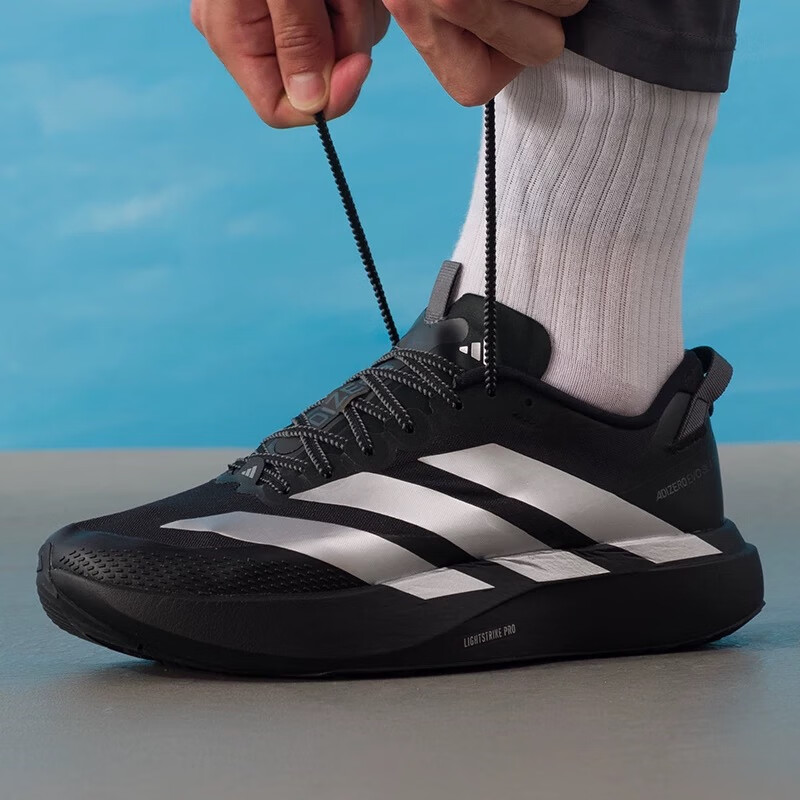阿迪达斯（adidas）男鞋新款Adizero Evo马拉松缓震轻便竞速耐磨运动跑步鞋KK2683 ZP高清大图