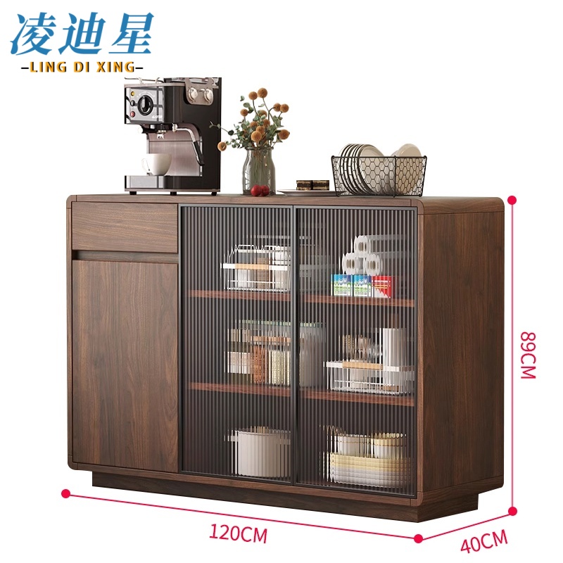 凌迪星餐边茶水柜高清大图