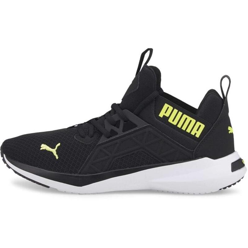 彪马(Puma)PUMA男士运动鞋休闲潮流缓震舒适室内训练鞋综合健身鞋 black(black_/_yellow) 44.5