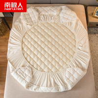 南极人(NanJiren)家纺 A类床笠单件加厚夹棉床罩席梦思床垫保护罩防尘套罩全包床单