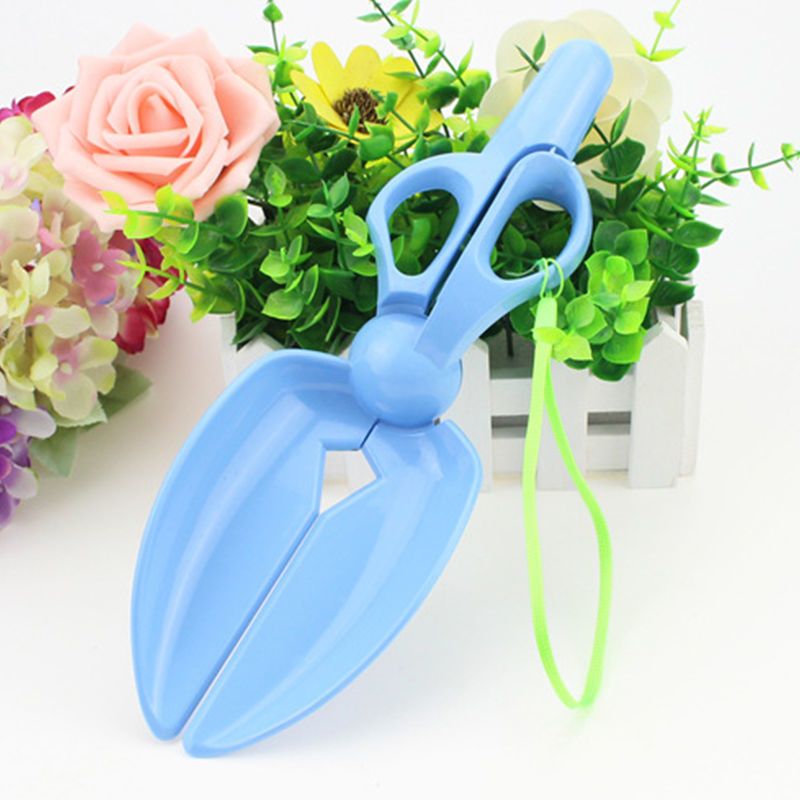 天空蓝剪刀拾便器狗狗铲屎神器拾便器小狗捡屎夹便器粪便清理铲屎工具