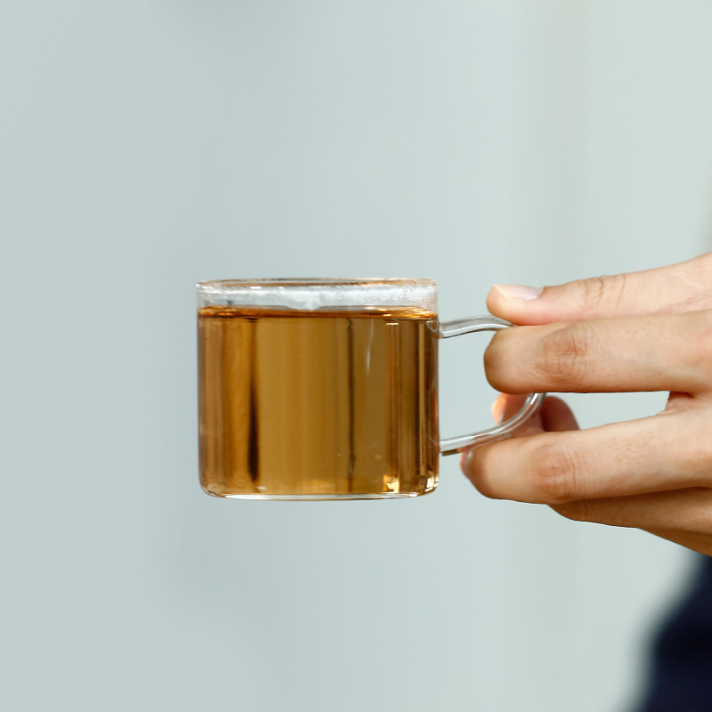 尚帝(shangdi)整套茶具智能电陶炉普洱蒸茶煮茶器玻璃茶壶蒸汽煮茶泡茶器茶杯 Q9养生壶把杯茶具套装