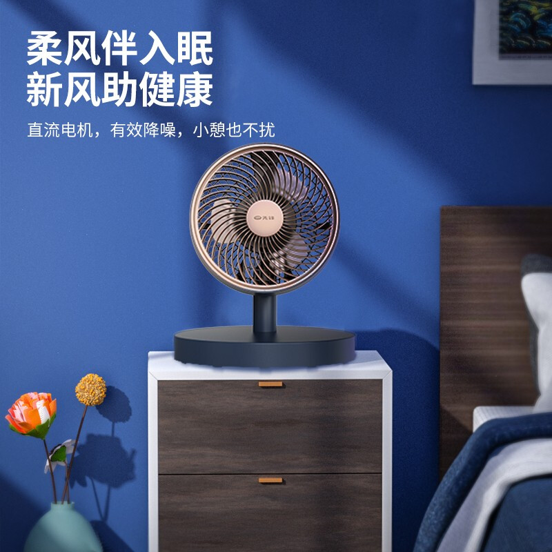 先锋(SINGFUN)空气循环扇电风扇家用遥控定时直流变频四档调节左右摇头风扇DXH-S16R高清大图