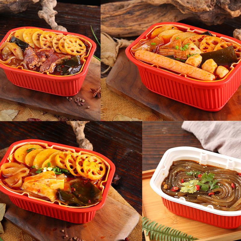 重庆自助小火锅懒人自煮方便速食麻辣烫酸辣粉自热小火锅学生便宜 [4