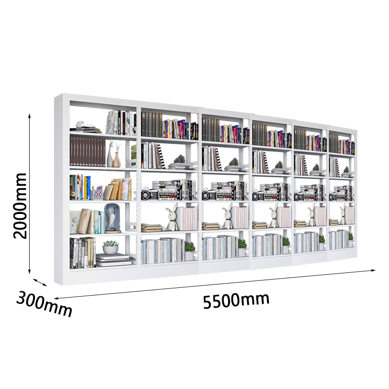 圣承启 钢制书架 六列 组高清大图