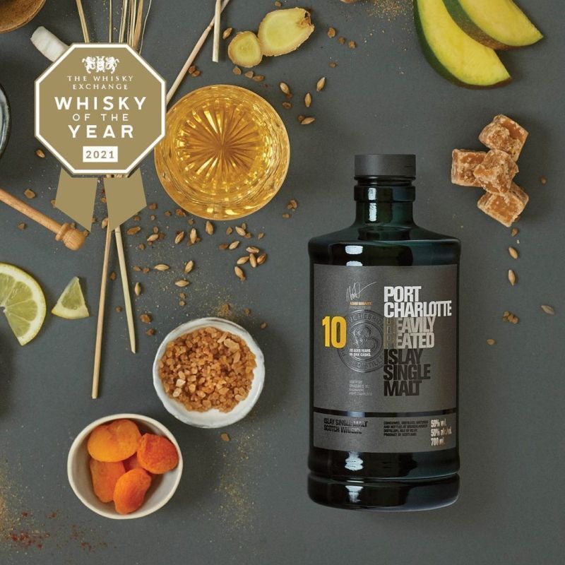 布赫拉迪(Bruichladdich)洋酒 波夏擢跃十年单一麦芽苏格兰威士忌 700ml