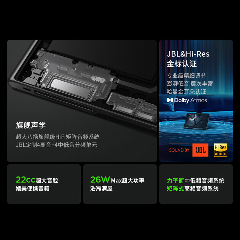 联想 小新Pad Studio 8G+128G 灰色 G99处理器 90Hz高刷 11.5英寸 娱乐影音 平板电脑 JBL八扬声器 莱茵全局护眼屏 无极星轨支架高清大图
