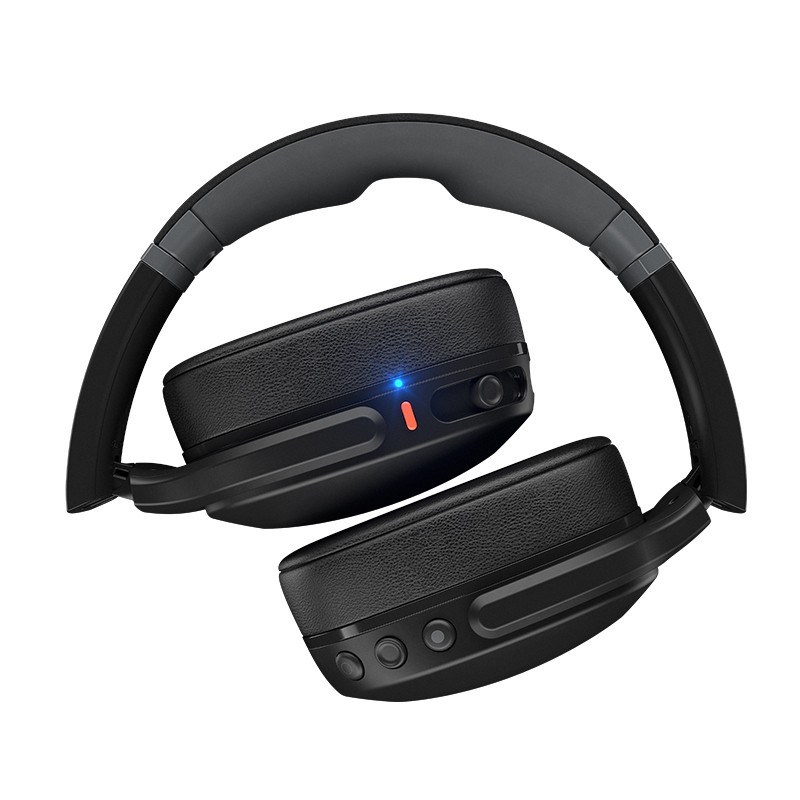 骷髅头(Skullcandy)Crusher EVO 摧毁者二代 重低音蓝牙耳机 无线头戴耳机 震动功能低音可调 黑高清大图