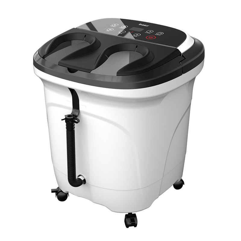 蓓慈beici517全自动足浴盆泡脚桶加热按摩洗脚盆封闭熏蒸足浴桶泡到