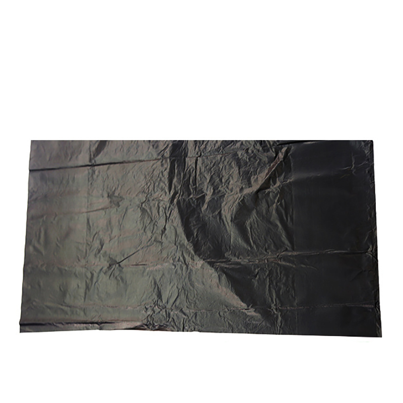 松丰 加大加厚一次性黑色断点平口垃圾袋 110cm*80cm(33个) 包高清大图