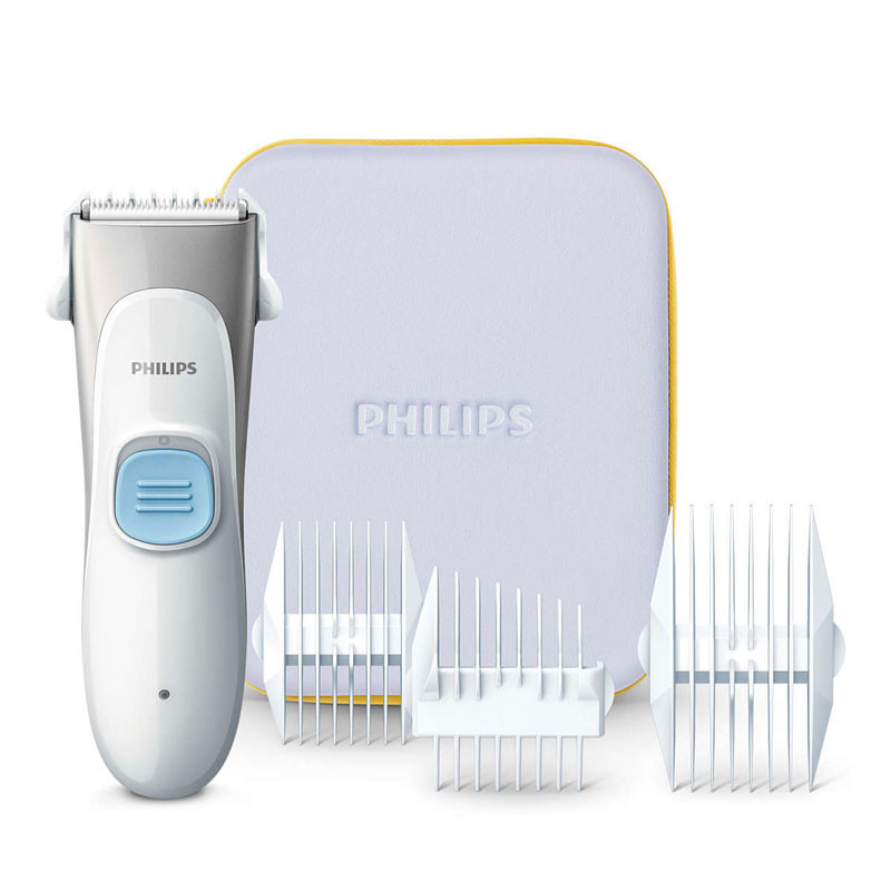 飞利浦（Philips） 电动理发器 HC1099/15 儿童婴幼儿无绳电推剪剃头刀 充电式电推子全身水洗配梳齿陶瓷刀头
