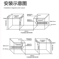 美大速风集成灶大容量可视消毒柜4.5KW猛火双灶高配上进风一级能效顶部智能加热熄火保护烟灶联动自动清洗JC15（天然气）