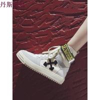 嘻哈高帮鞋女2018新款秋季街舞韩版百搭鞋社会休闲帆布鞋