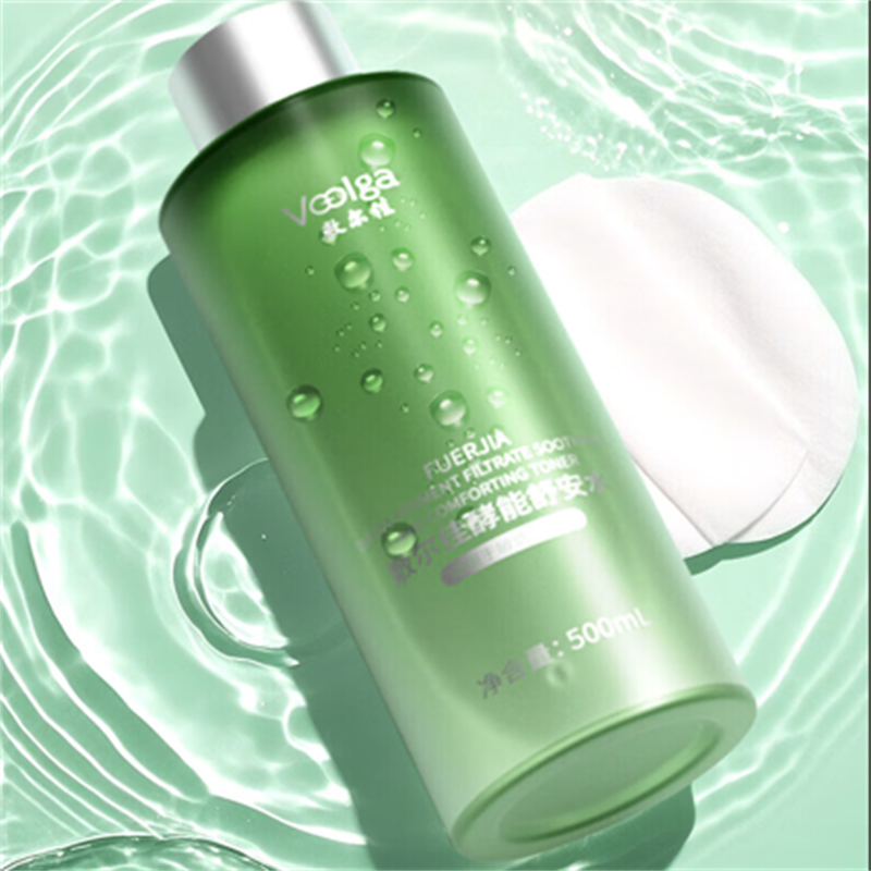 敷尔佳舒安水礼盒套组(水500ml+2份湿敷棉)高清大图