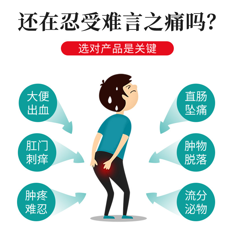 百年扁氏肛痔冷敷凝胶痔疮 内痔外痔混合痔冷敷理疗植物理疗1盒装58元