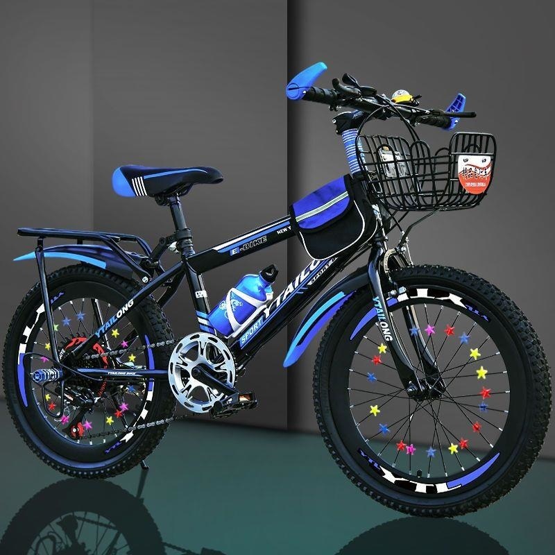 儿童自行车6 8 9 10 121 5岁男孩女孩山地越野赛车中小学生18 20 22 24 26寸高清大图