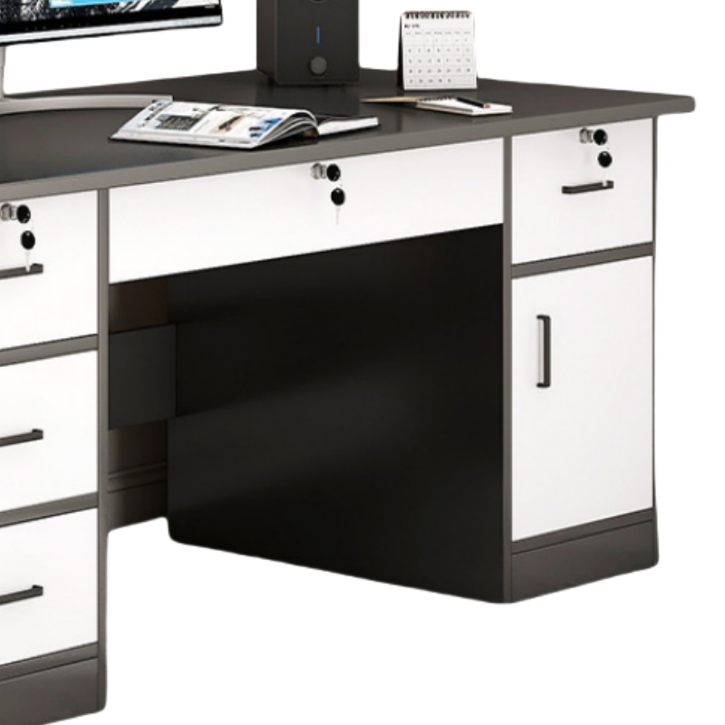 豫龙都电脑桌1.4m 张高清大图