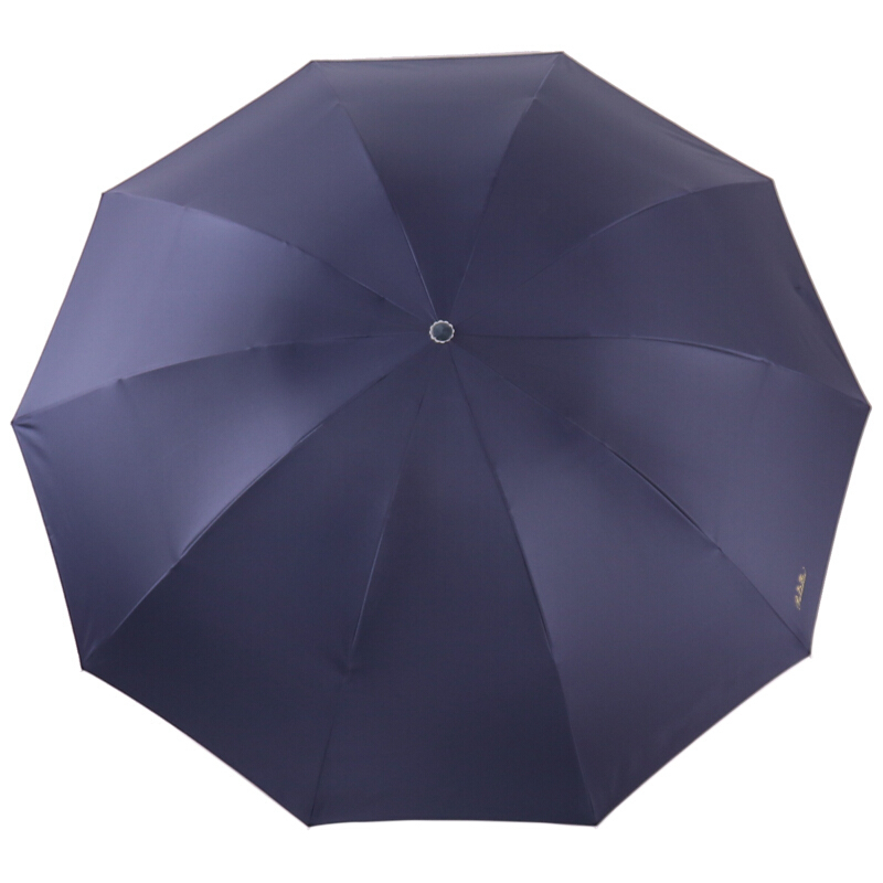 天堂三折晴雨伞1933188e黑胶钢骨加大伞面遮阳伞单位件