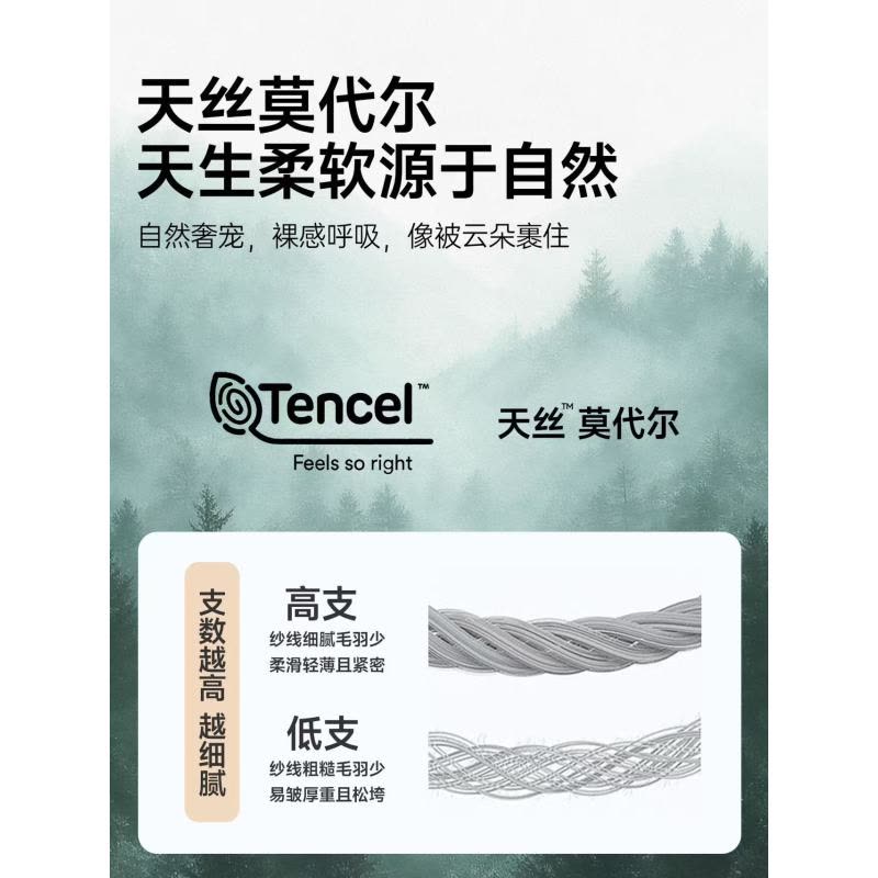 猫人高腰裤莫代尔无痕轻薄秋裤女士高弹无痕保暖打底裤高个子修身图片