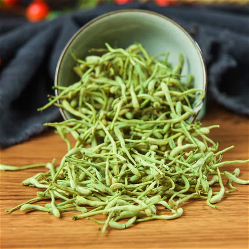 金银花250g封丘头茬金银花散装二花另售菊花胖大海高清大图