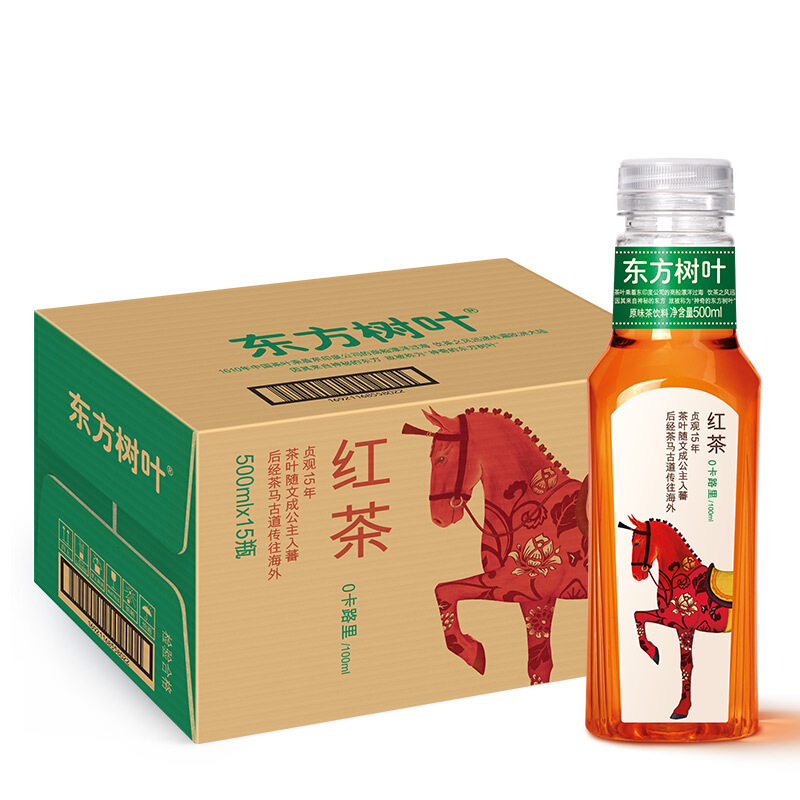 农夫山泉东方树叶红茶500ml(15瓶)