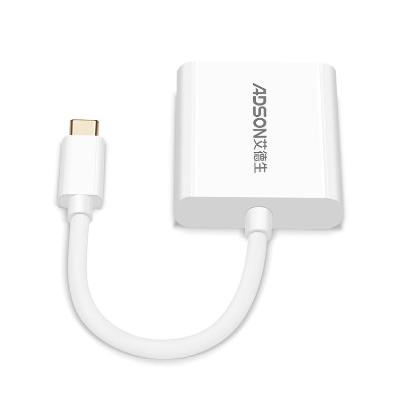 Type-C转DVI24+5转接线苹果MacBook扩展坞USB-C接口转换器