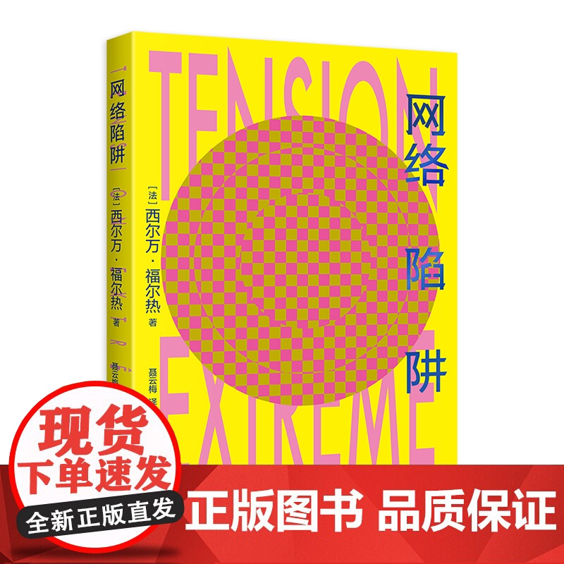 网络陷阱 法国警察局奖获奖作品西尔万福尔热作品网上犯罪网络安全隐患黑客悬疑推理侦探法国文学上海译文出版社外国小说高清大图