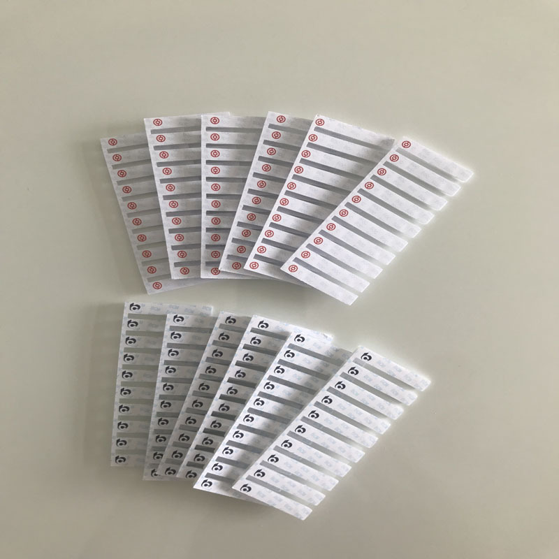 诚信达 企业定制 银行专用一次性卡封片 可定制编码logo卡封锁片 3000个装
