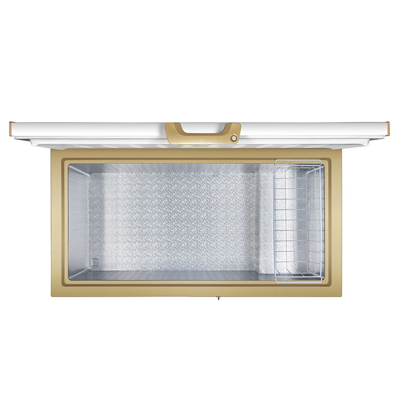 奥马(Homa) BC/BD-380EMF 380升商用冷柜冰柜家用 一级能效 电脑控温 卧式冷柜 和谐金