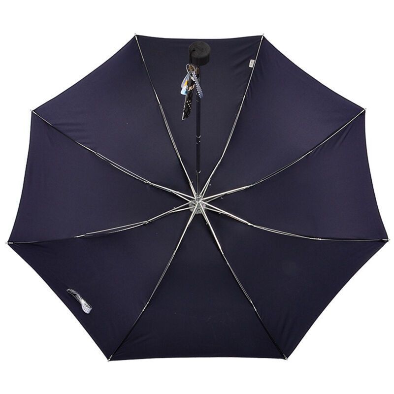 天堂时尚商务晴雨三折伞307e碰