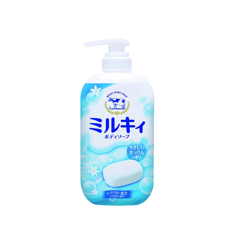 Cow 牛牌 牛乳石碱温和皂香沐浴露 550毫升[到期时间2025-04-01]
