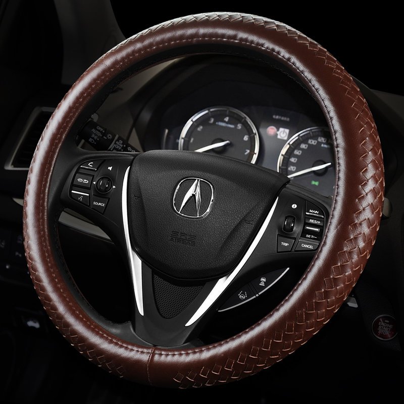 讴歌CDX ILX TLX MDX RDX ZDX RLX TLRL真皮汽车方向盘套四季把套