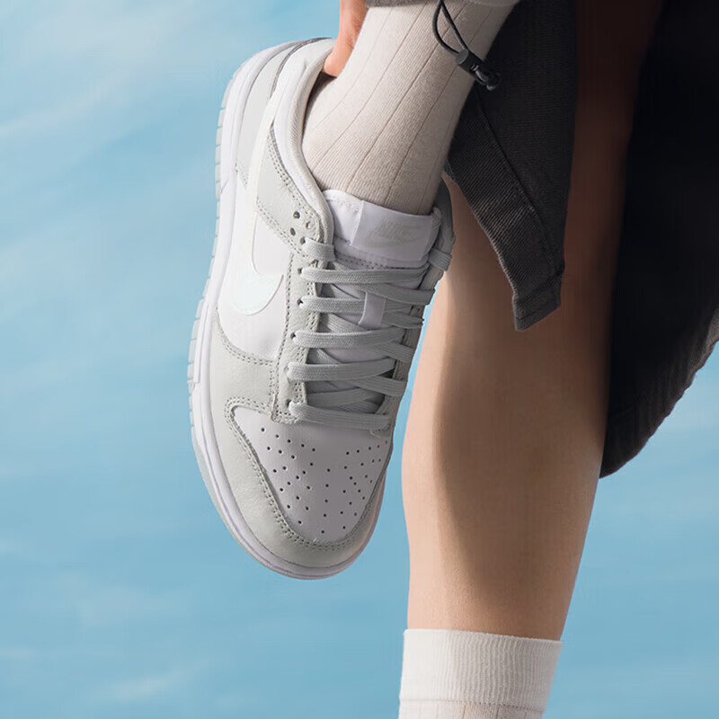 耐克（NIKE）女鞋新款板鞋Dunk Low经典低帮轻便透气耐磨运动休闲鞋HJ5787-001 ZP高清大图