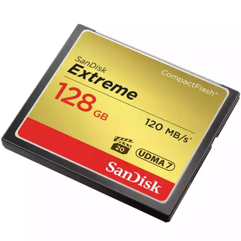 闪迪(SanDisk)128GB CF卡 UDMA7至尊高速读120MB/s写85MB/s单反相机存储卡