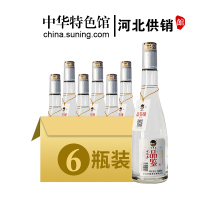 [中华特色]河北供销馆 甘陵春 38度品鉴 500ml*6瓶整箱装 浓香型纯粮食白酒 燕赵老字号非物质文化遗产 衡水特产