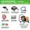 高压清洗机工厂车间洗车机220v亿力商用高压清洗机9020