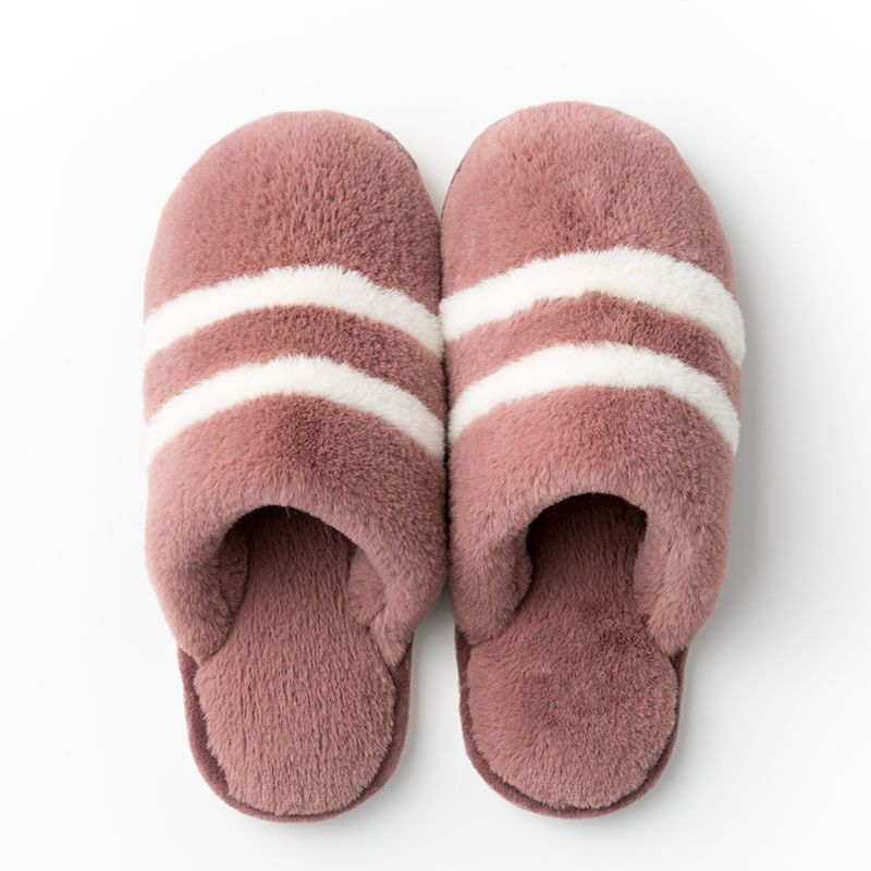 南极人拖鞋男厚底可爱保暖家居毛拖秋冬季居家室内女士防滑棉拖鞋