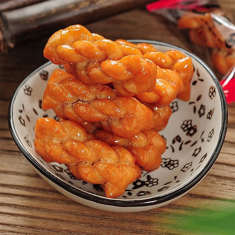 小麻花126克红糖味手工小麻花包装干净卫生易储存办公休闲零食食品