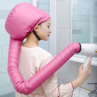 电吹风快速吹干发帽焗油吹风机头套头发烘干便捷女士干燥懒人神器 升级款星空粉色