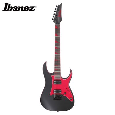 Ibanez依班娜电吉他GRGR131EX固定弦桥亚光24品初学者学生男女专用练习演奏电吉它 GRG131DX-BKF哑光黑色