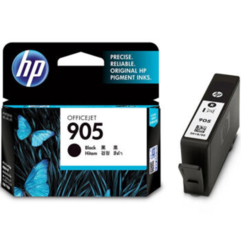 惠普(HP)905原装墨盒 适用hp OJ6960/6970 打印机 黑色墨盒