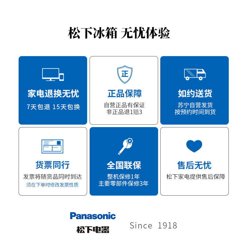 松下(Panasonic)NR-EE50TP1-S 498升 多门冰箱 家用电冰箱 多开门 风冷无霜智能变频 除味 银色高清大图