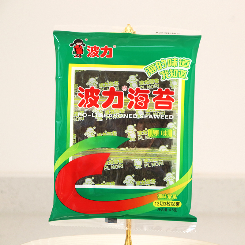 波力 海苔(原味)36g高清大图