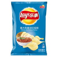 乐事(LAY'S) 薯片 意大利香浓烩味70g袋装(休闲零食)新旧包装交替发货