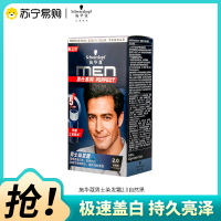 Schwarzkopf施华蔻男士染发霜2.0自然黑